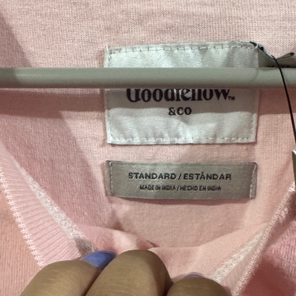 Goodfellow & Co Soft Pink Tee - Picture 5 of 5